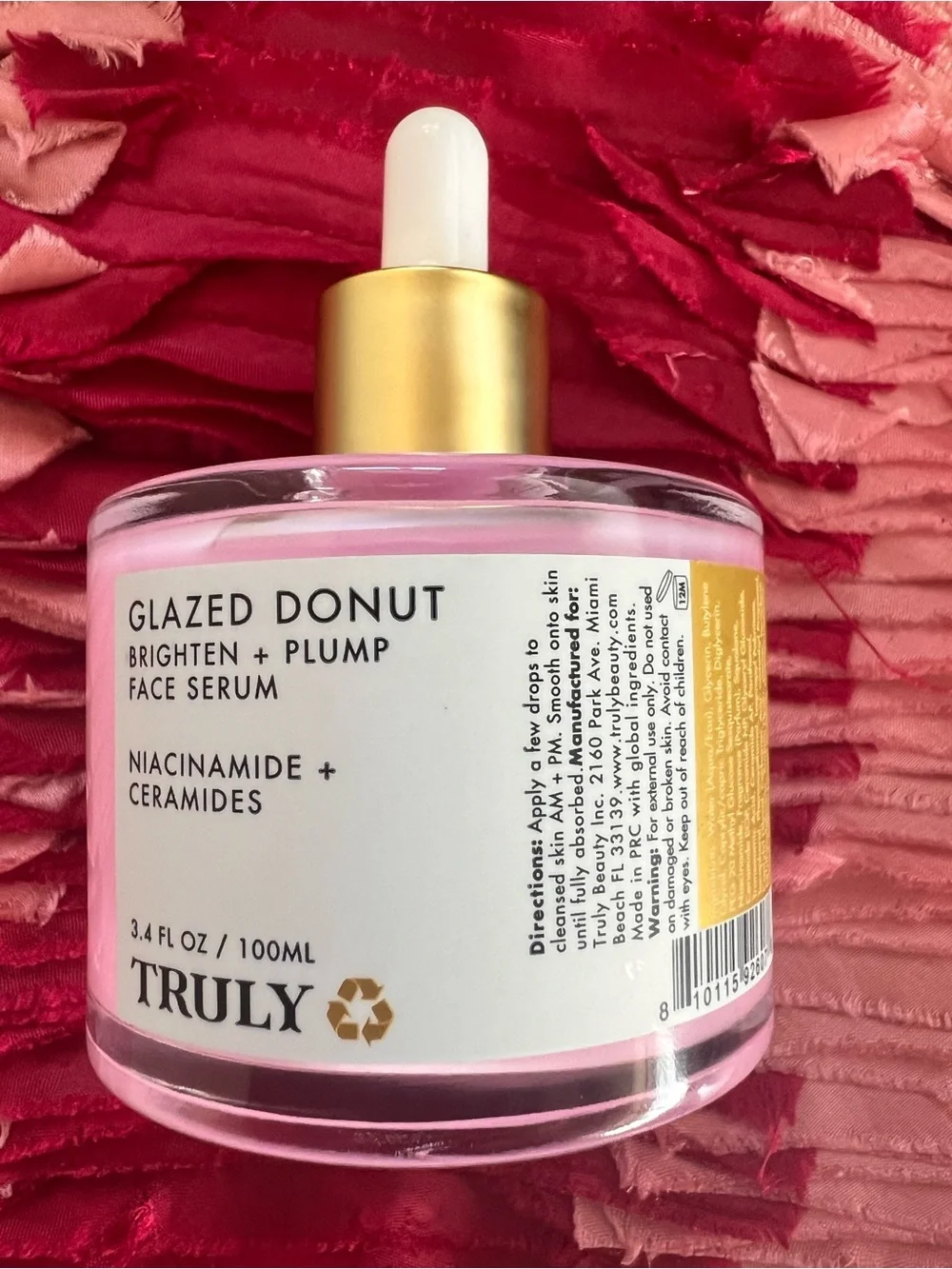 TRULY Glazed Donut Brighten + Plump Face Serum -100ml